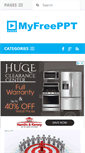 Mobile Screenshot of myfreeppt.com